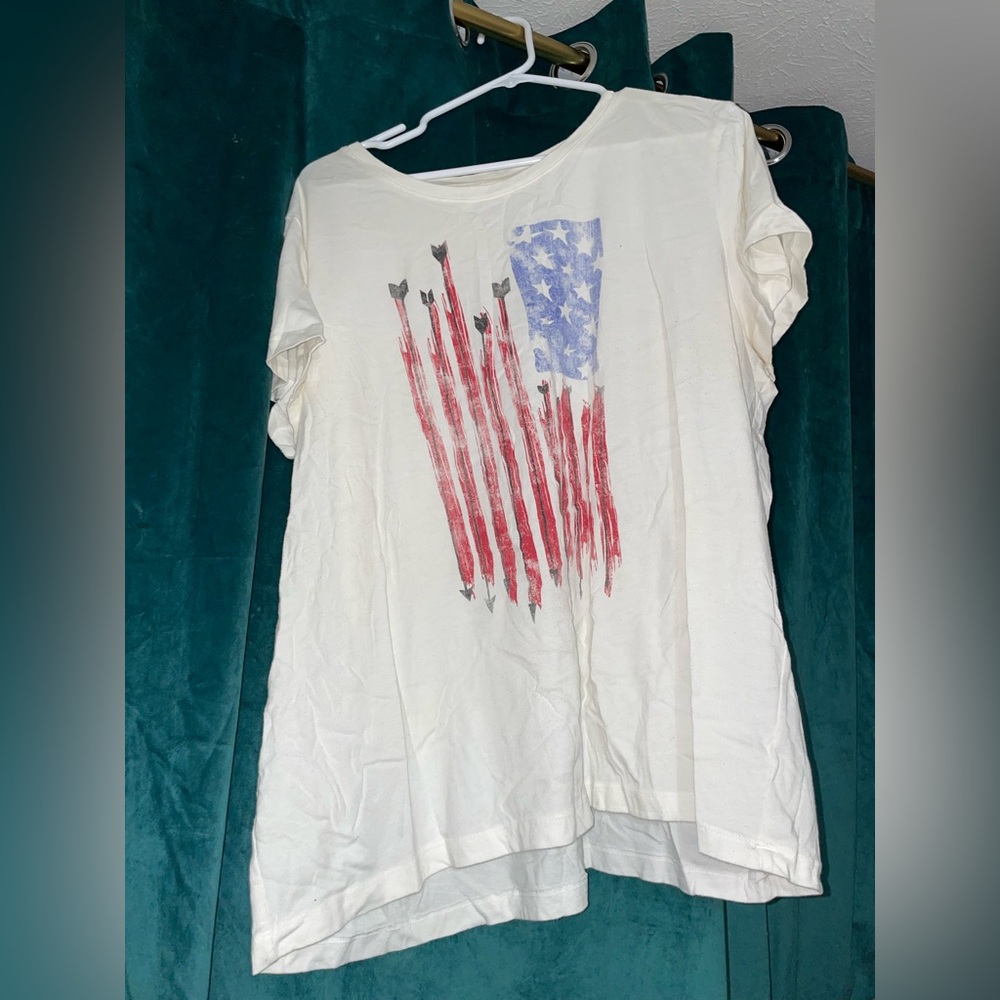 NEED GONE American Flag Arrow Tee